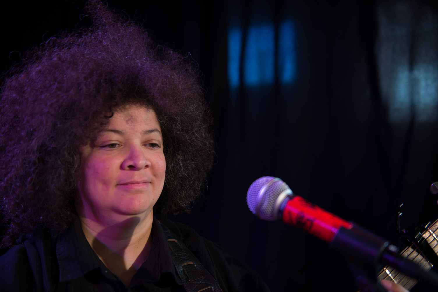Pamela Means performing Abel Meeropol's song 'Strange Fruit'
